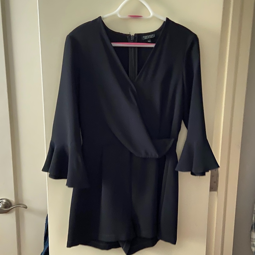 Black Topshop Romper